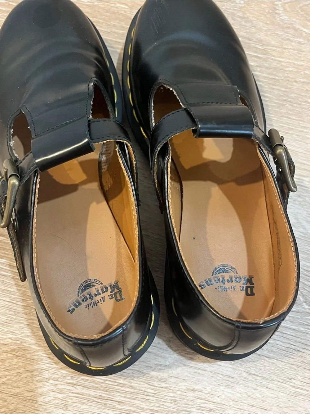 Dr. Martens' Black Polley Mary Jane Shoes